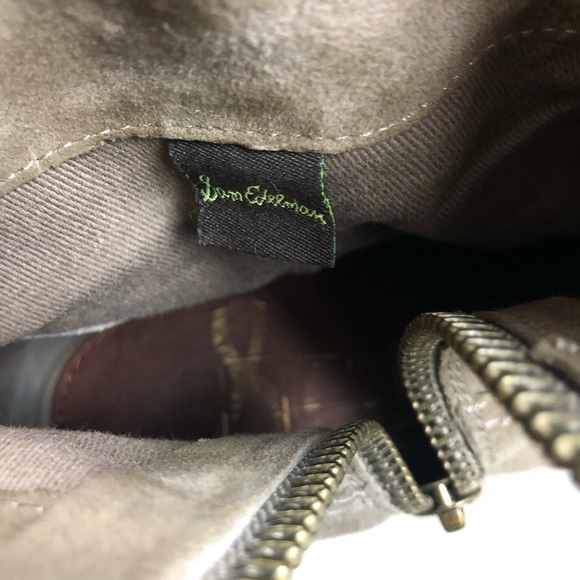 Sam Edelman Louie suede fringe boots 9.5 - Picture 7 of 8